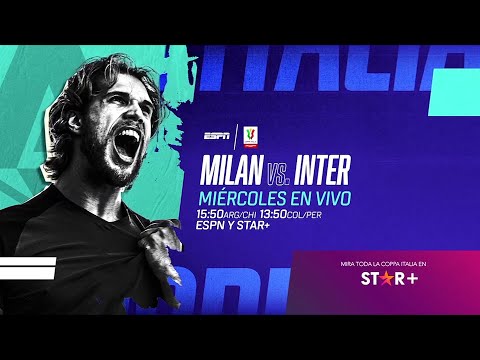 Milan VS. Inter - Supercopa de Italia - FINAL - ESPN PROMO
