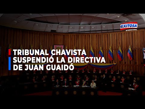 Venezuela: Tribunal chavista suspendió la directiva de Voluntad Popular de Juan Guaidó