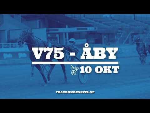 V75 tips Åby - 10 oktober 2020