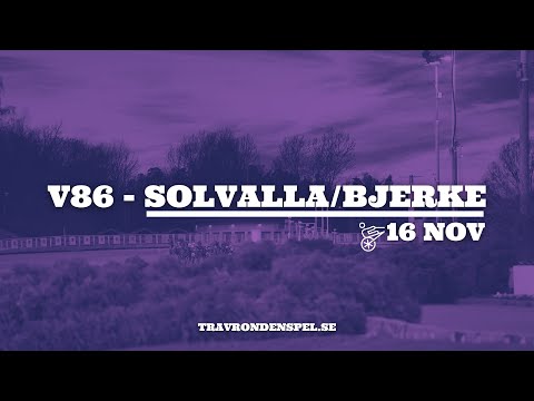 V86 tips Solvalla/Bjerke| Tre S - Norskt singelstreck