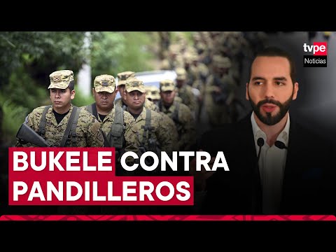 Bukele despliega miles de soldados y policías contra pandilleros en El Salvador