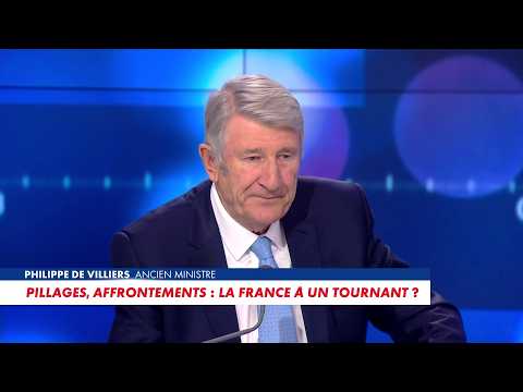 Philippe <strong>de</strong> Villiers : «La <strong>France</strong> est entrée en sauvagerie»