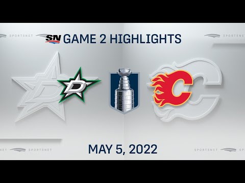 NHL Game 2 Highlights | Stars vs. Flames - May 5, 2022