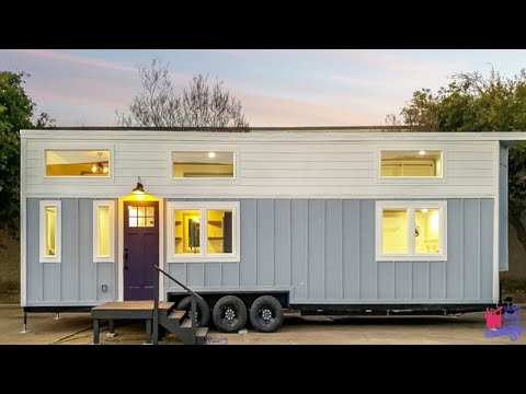 Indigo River Tiny Homes' luxurious Ashley tiny home offers resort-like living.