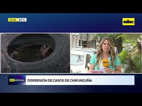Dispersión de casos de chikungunya