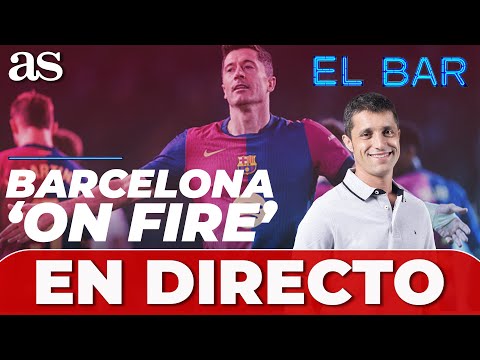 EL BAR, EN DIRECTO | El BARÇA, INVICTO en LIGA y LEWANDOWSKI, 'ON FIRE'