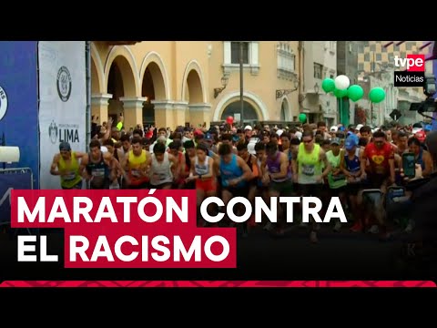 Perú sin racismo: realizan gran maratón 21k para promover la lucha contra la discriminación