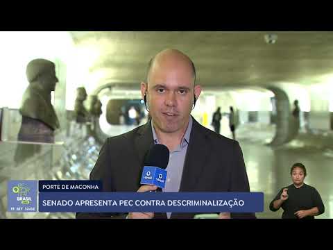 Presidente do Senado apresenta proposta para impedir descriminalização das drogas Presidente do Senado apresenta proposta para impedir descriminalização das drogas
