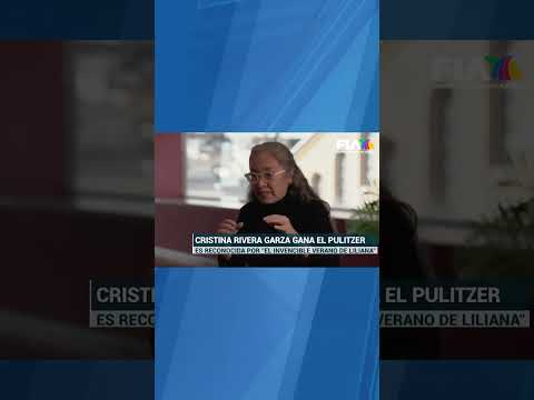 La escritora mexicana, Cristina Rivera, recibió el Premio Pulitzer 2024