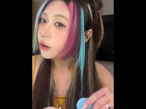 Vibrant Hair for Festivals! 🌈🎨 Try This Temporary Dye Set! #shorts