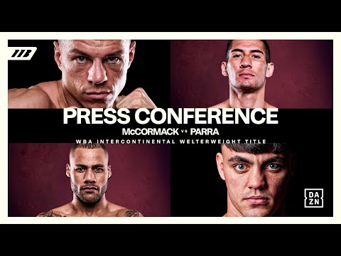 Pat McCormack Vs Miguel Parra: Press Conference | Matchroom Boxing