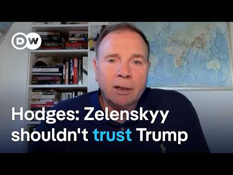 Former US Commander Ben Hodges about the Ukraine summit at the White House |  DW News
