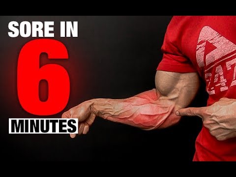 Ripped Forearms Workout (SORE IN 6 MINUTES!!)