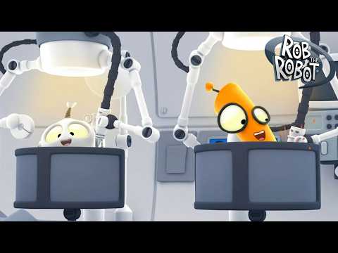 Robot Upgrades Gone Wrong! 🤖 | Rob The Robot | Preschool Learning
