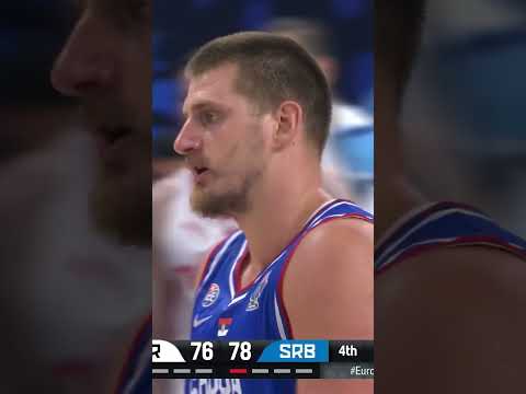 #シェングン の大活躍は続く😲 #ヨキッチ のセルビア に勝利✊｜FIBAユーロバスケット2025