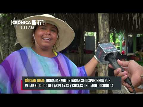 Promueven cuido de las playas en Río San Juan - Nicaragua