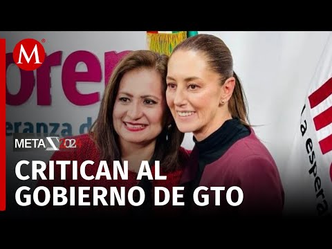 Claudia Sheinbaum y Alma Alcaraz critican modelo de Gobierno de Guanajuato, afirman llegó a su fin