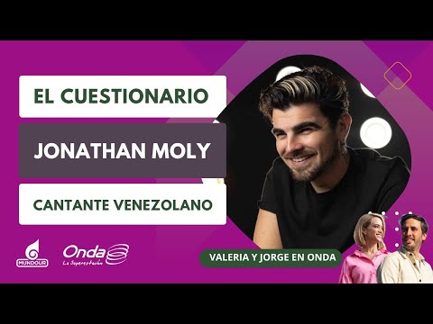 Valeria Valle y Jorge Roig entrevistan a Jonathan Moly