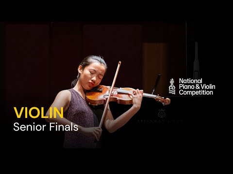 Violin Senior Finals | National Piano & Violin Competition 2025