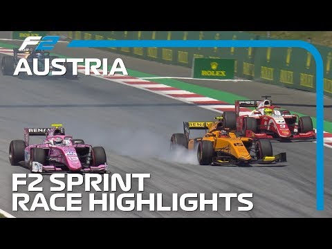 Formula 2 Sprint Race Highlights | 2019 Austrian Grand Prix