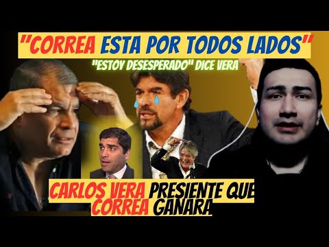 Carlos Vera descojonado porque Rafael Correa puede volver | $100k de gratitudes, dice VERA