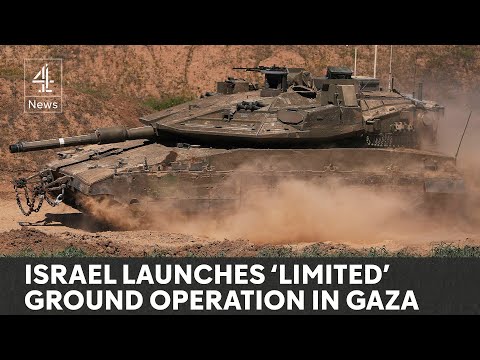 Israel launches limited ground operation in Gaza