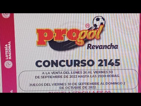 Progol 2145 Vamos Por 10 Aciertos Y 58 Pesotes Si Sr