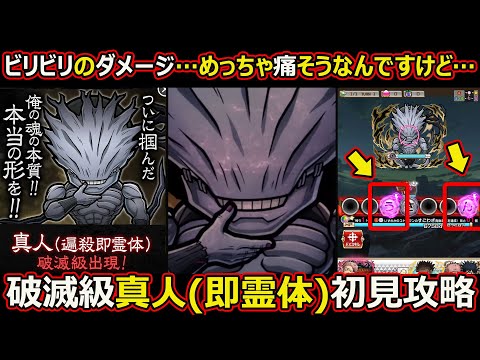 【コトダマン】#2675 破滅級 真人(即霊体)初見攻略【高難度考察】