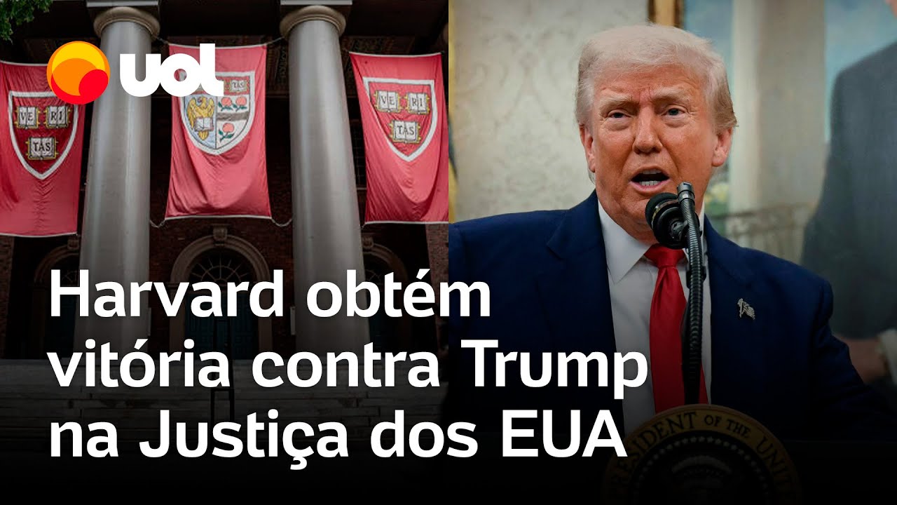 Trump x Harvard universidade obtém vitória na Justiça contra congelamento de verbas confira
