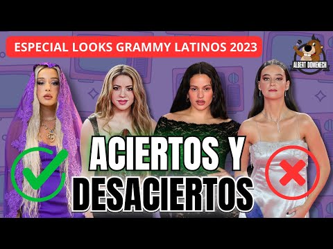 Latin Grammy: los mejores y los peores looks de una alfombra roja con transparencias y brillos