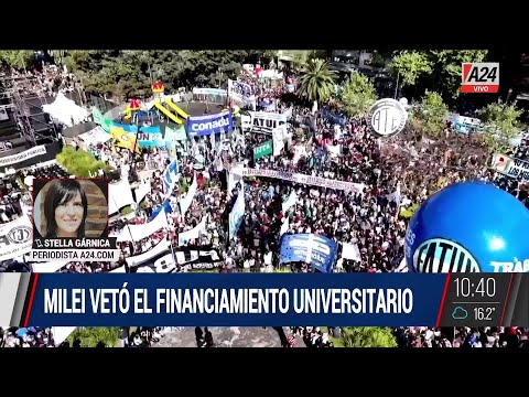 MASIVA MOVILIZACIÓN EN DEFENSA DE LA UNIVERSIDAD PÚBLICA EN ARGENTINA