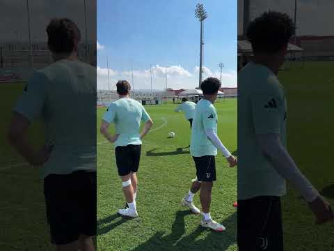 A few extra shots after training 💥👊🏻 #shorts #juventus