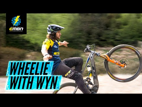 How To Wheelie With Professional Mountain Biker Wyn Masters!