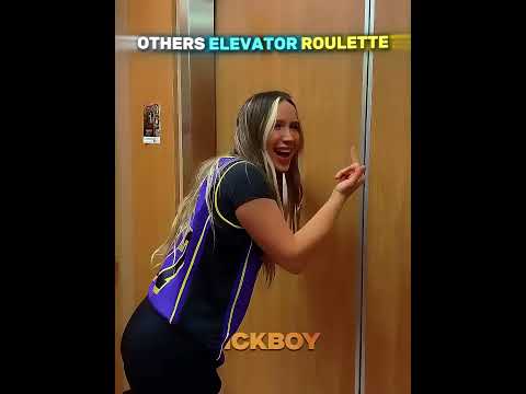 Others Playing Elevator Roulette vs THAT GUY ☠️🔥