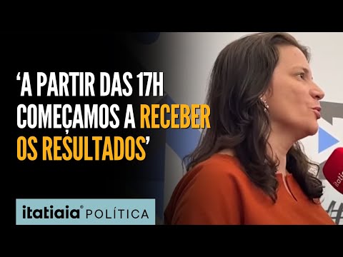 SANDRA FREI, DIRETORA DO TRE, FAZ AVALIAÇÃO SOBRE O DIA DAS ELEIÇÕES