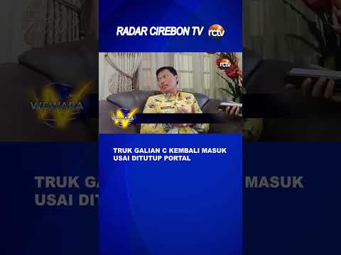 Truk Galian C Kembali Masuk Usai Ditutup Portal
