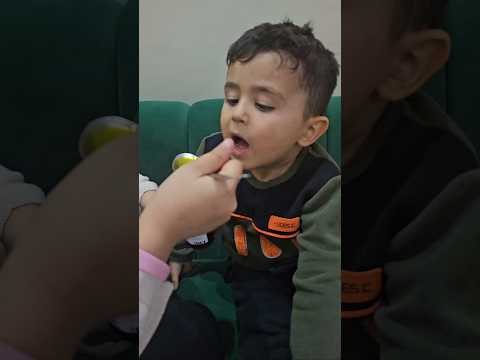 لين شربت آدم دوا لانو مريض🤧🤒#هبوش #فاميلي #بلال #آدم #haboshfamily