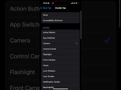 Use back tap for iPhone shortcuts