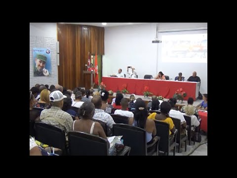 Analiza trabajo cederista asamblea provincial en Cienfuegos