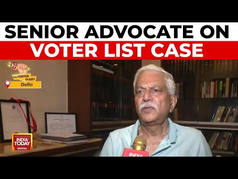 SC Refused To Grant Stay Order On Voter List Revision: Senior Advocate Rakesh Dwivedi On Bihar Case