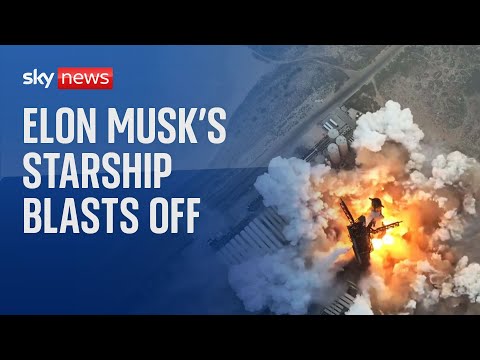 Space X launches biggest rocket ever built for fourth time