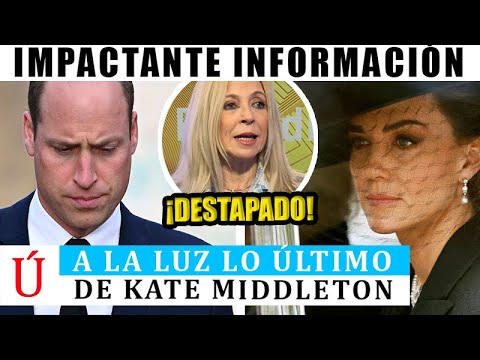 ES MUY GRAVE! REVELAN LO PEOR sobre Kate Middleton y filtran TRÁGICA noticia en Inglaterra