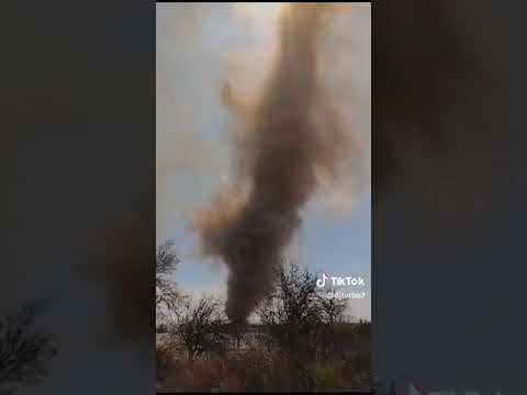 “El Zonda tornado”: un mendocino captó un fenómeno en Lavalle y desató el debate