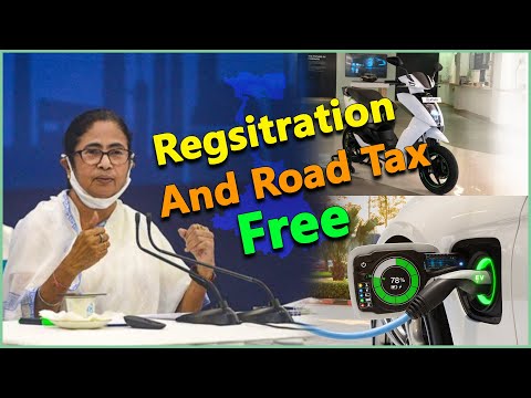 West Bengal EV Subsidy | Registration Free | Road tax-Free | 1 April 2022 to 31 March 2024