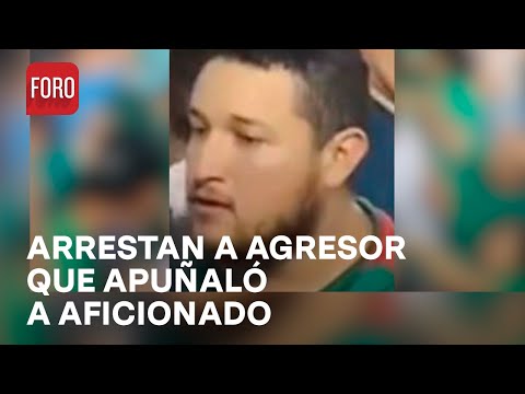 Arrestan a sospechoso de apuñalar a aficionado en partido de México contra Qatar - A Las Tres