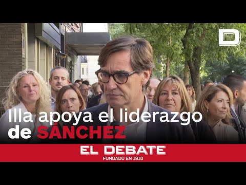 Illa apoya el liderazgo de Sánchez por sus «políticas de éxito» en economía y ámbito territorial