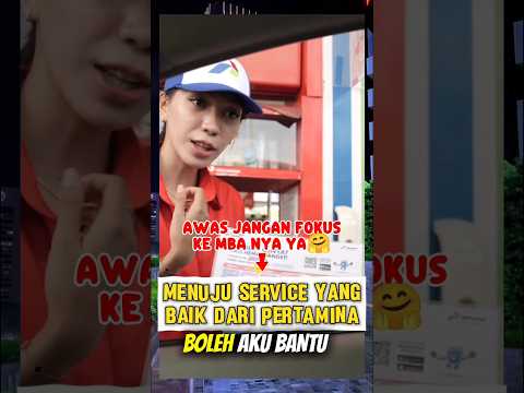 Viral, Mba Cantik Di SPBU #viral #shorts #etanol #pertamina #beranda #feed