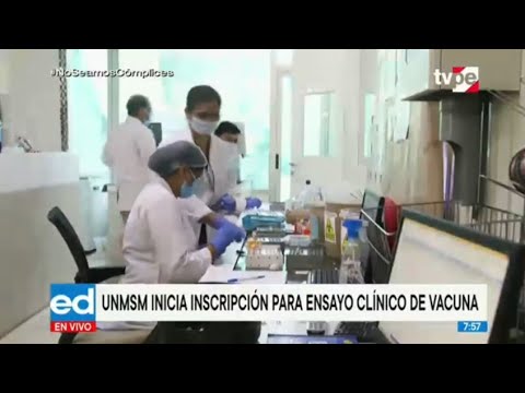 Vacuna COVID-19: UNMSM inicia esta domingo inscripción para ensayo clínico