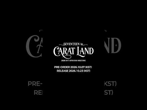 [PREVIEW] <strong>2026</strong> SVT 10TH FAN MEETING 〈SEVENTEEN in CARAT LAND〉 MEMORY <strong>BOOK</strong>+ SPOT #2 #조슈아 #준 #도겸