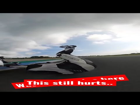 Big Motorcycle crash at HIGH speed